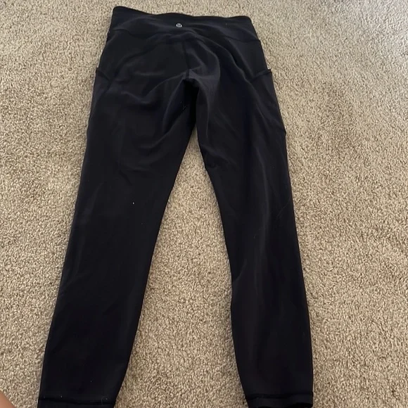 Black Lululemon Leggings - Picture 2 of 5